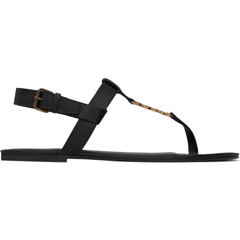 sandali uomo ysl|SANDALS .